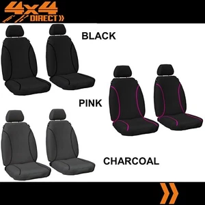 SINGLE ROW CUSTOM 14oz CANVAS SEAT COVER FOR ISUZU D MAX 12-ON SPACE CAB B - Picture 1 of 10