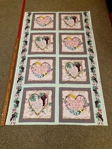 Daisy Kingdom, I am the Vine, #7369 (2006) Karla Dornacher.  4 Cut & Sew Paneele - Bild 1 von 7