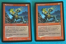 2X Foil SPARKSMITH NM Onslaught MTG Magic The Gathering
