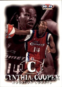 Aros WNBA #74 1999 Cynthia Cooper Houston Comets USC Trojans Hof Cooper-Dyke - Imagen 1 de 2