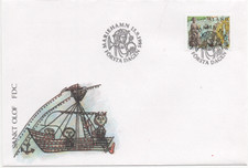 Åland 1995 Mi.Nr. 105 Ersttagsbrief 'König Olaf II' ; FDC King Olaf II