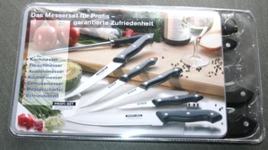Das Messerset für Profis Messer Set für die Küche 7-teilig Messerschärfer - Bild 1 von 2