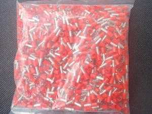 500PC WIRE CORD END FERRULE CRIMP RED 14 AWG # E2512R - Picture 1 of 1
