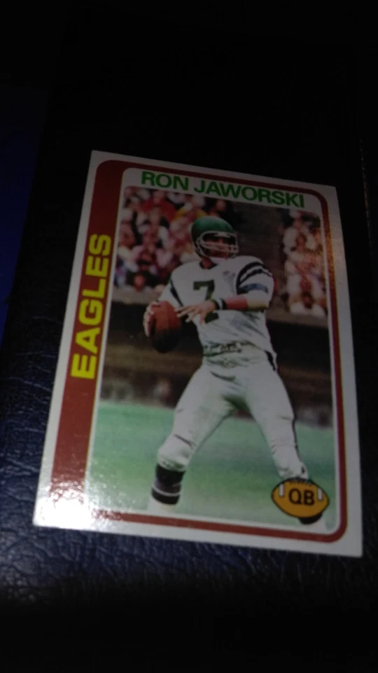 1978 Topps Ron Jaworski #449 - Image 1 of 1