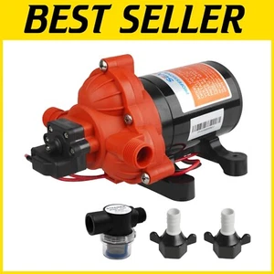 Advanced 12V Diaphragm Water Pump - 4-Year Warranty, Automatic Pressure Switch - Picture 1 of 11