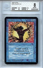 MTG Alpha Spell Blast BGS 8.0 (8) NM-MT Card Magic the Gathering WOTC 4856