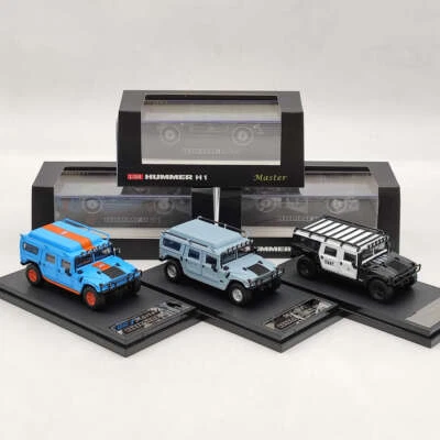 New 1:64 Hm H1 Police Car Diecast Toys Car Models Collection Gifts Master - Image 1 of 4