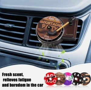 Vintage Car Vent Clips – Turntable Fresheners, Retro Aroma Accessory - Picture 1 of 15