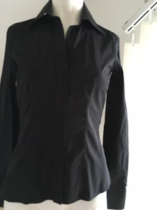 HUGO BOSS Stretch Bluse, Gr. 34 mit Reissverschluss sehr guter Zustand - Bild 1 von 9