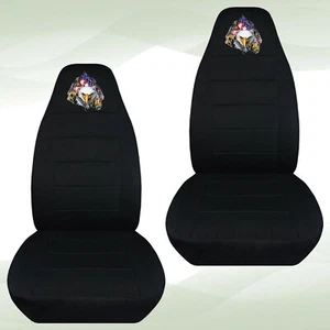 Fundas de asiento negras se adaptan a Chevy GMC serie C Kodiak/Topkick 45-5500 2003-2009 - Imagen 1 de 3