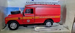 1/43 Cararama LAND ROVER SERIES III 109 FIRE - Picture 1 of 3