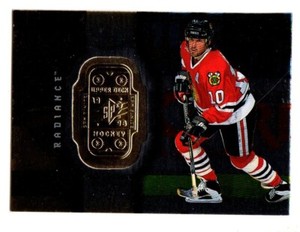 1998-99 SPx Finite RADIANCE #18 Tony Amonte SERIAL #2092/4750 CHICAGO BLACKHAWKS