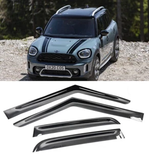 Tape on Window Visor Vent Rain Wind Guard Shade Fit 17-23 Mini Countryman F60 - Bild 1 von 5