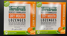 TheraBreath Dry Mouth Lozenges Mandarin + Mint X 2 Expires 07/2025