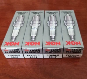 4x NGK PFR5G-11 Laser Platinum Spark Plugs For MERCEDES CLK320 3.2 06/97-- - Picture 1 of 1