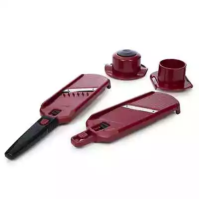 Börner Multi Dicer & Slicer Gemüsereibe Obsthobel Minihobel Juliennehobel Zwiebe - Bild 1 von 4