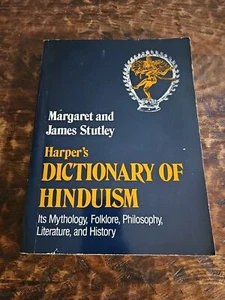 Harper's Dictionary Of Hinduism By Margaret And James Stutley 1984 - Bild 1 von 12