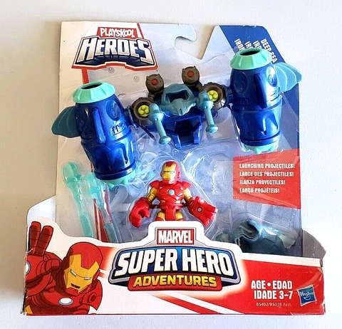 RARE! Marvel DEEP SEA IRON MAN Action Figure Playskool Heroes FREE SHIPPING! NEW Cover
