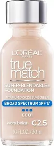 L'Oreal Paris Makeup True Match Super-Blendable Liquid Foundation, Ivory Beige C - Picture 1 of 1