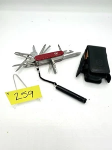 Rare Victorinox set Knife and SOS Pouch Vintage Knife is NOS - Picture 1 of 13