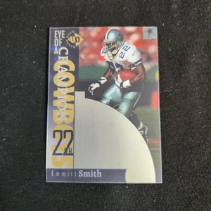 Upper Deck UD3 #40 1997 Emmitt Smith RB Dallas Cowboys una sola tarjeta sin procesar tal cual - Imagen 1 de 3