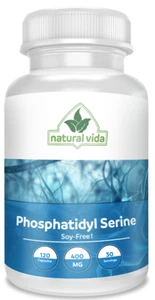 Phosphatidylserine 400mg (1) 120 Capsules, 30 Servings, Soy Free - Picture 1 of 8