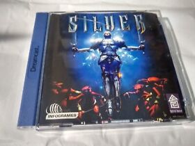 SILVER SEGA DREAMCAST GAME WITH MANUAL OFFICIAL UK PAL