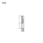 15Ml-100Ml Airless Lotion Cream Pump Bottle Refillable Clear Travel Container Xf