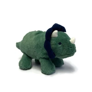 Carter’s Just One You Dinosaur Triceratops Plush Stuffed Green Blue Dino - Picture 1 of 6