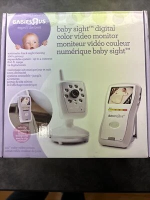 Cámara de video de seguridad Babies R' Us monitor de bebé Foto 1 de 4