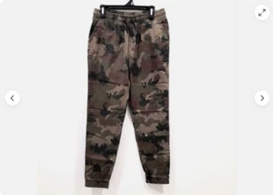 Hurley BOYS Jogger Pants Elastic Waist Drawstring- J(CAMO SMALL)NWT - Picture 1 of 5