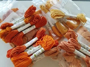 Au Ver A Soie Soie d'Alger 7 ply Silk Floss You Choose Your Colors 600 Range - Picture 1 of 25