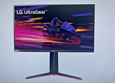NEW $300 LG 27" UltraGear FHD IPS 1ms 240Hz HDR GAMING Monitor  27GP750-B SEALED - Image 1 of 4