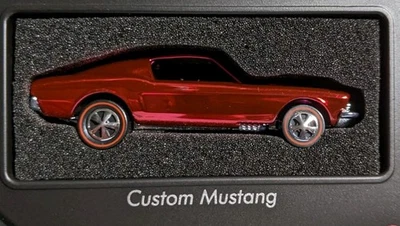 2025 Hot Wheels RLC 80th Anniversary Original Sweet 16 Ruby Red Custom Mustang - Image 1 of 4