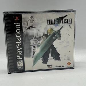 Final Fantasy VII (7) (Sony PlayStation 1, 1997) PS1 Black Label getestet funktioniert - Bild 1 von 4