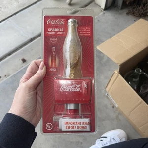 COCA COLA "SPACE AGE MARVEL" SPARKLING NIGHT LIGHT NEW - Picture 1 of 2