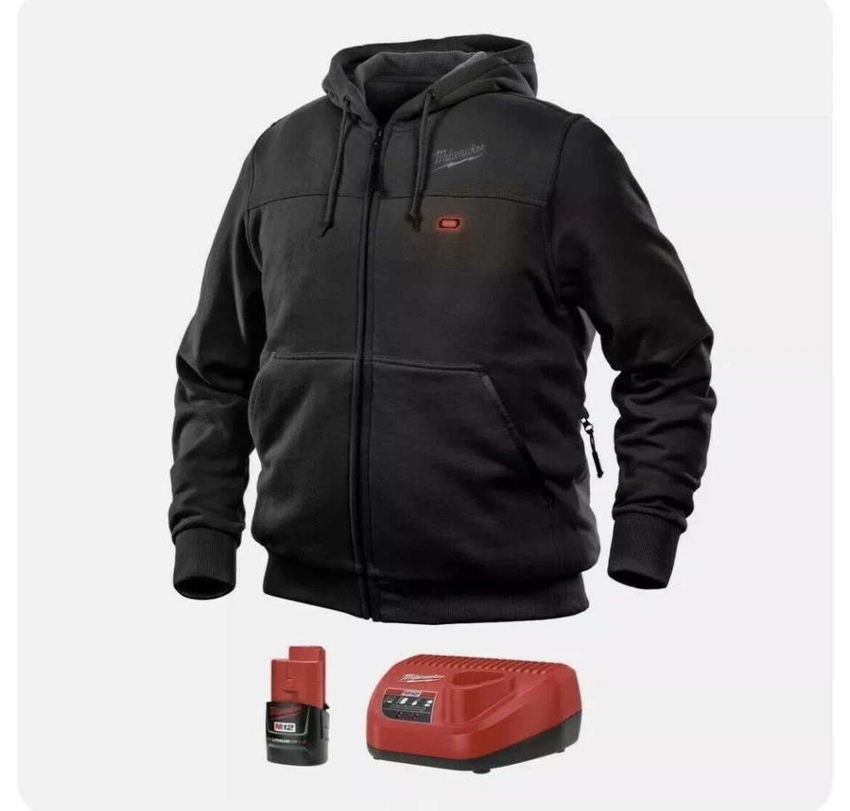 Milwaukee 306B-21S Heated Jacket Hoodie Kit , BLACK , Size S - Image 1 of 1