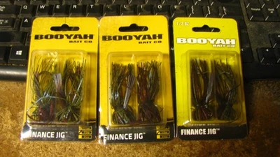 Booyah Bait Co., gabaritos financeiros, 6 ct, 1/2 oz, frete grátis - Imagem 1 de 2