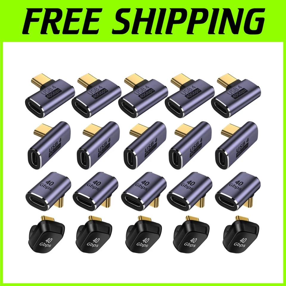 Thunderbolt 4 Extender Set - 90/180 Degree Right Angle - Image 1 of 4