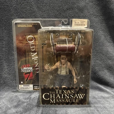 Figura de McFarlane Toys Old Monty 2004 maníacos de la película masacre de Texas Foto 1 de 4