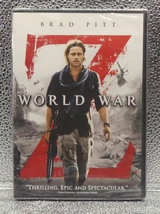 World War Z PG-13 2013 Brad Pitt WS 16:9 Paramount Zombie DVD New Factory Sealed - Picture 1 of 9