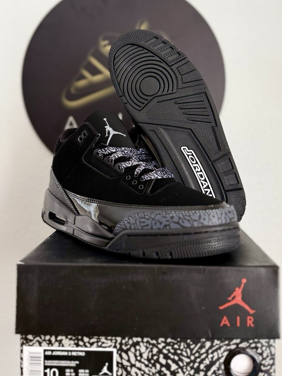 Jordan 3 Retro 2025 Black Cat | eBay Jordan 3 Retro 2025 Black Cat | eBay