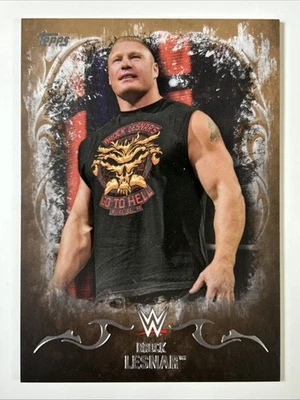 Brock Lesnar 2016 Topps WWE Undisputed Bronze/99 *oz Foto 1 de 2