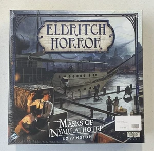 Eldritch Horror Masks of Nyarlathotep Expansion Brand New Sealed -- S2G -- - Picture 1 of 4