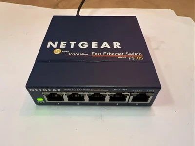 Netgear ProSafe FS105UK 5-Port 10/100 Fast Ethernet Switch - Image 1 of 4