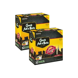 Chock Full O'Nuts Original Kaffee, kompatibel mit Keurig K-Cup Pods, 32 CT (Pac - Bild 1 von 12