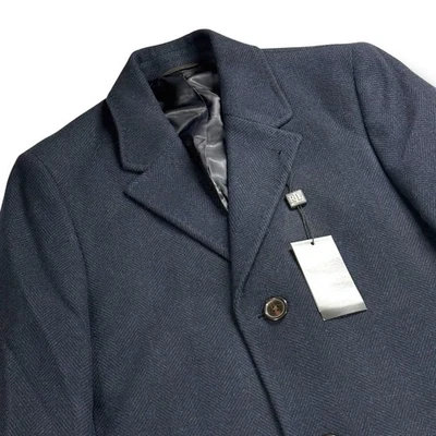 Nuevo con etiquetas Abrigo Lauren Ralph Lauren Para Hombres Luther Calce Clásico 36R en Medianoche - $495 Foto 1 de 4