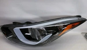 2013-2016 HYUNDAI ELANTRA I35 11-  LEFT  DRIVER HALOGEN LED DRL  HEADLIGHT OEM - Picture 1 of 7