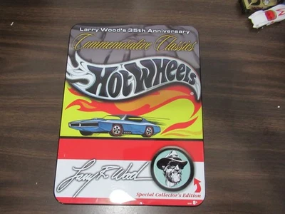 Hot Wheels vintage Larry Wood's 35th anniversary Commemorative Classics IN TIN - Image 1 of 4