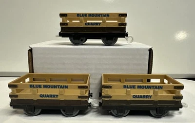 Thomas & Friends Trackmaster Lote de 3 Coches Blue Mountain Quarry, 2009 Foto 1 de 4